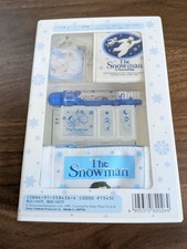 The Snowman Raymond Briggs Pill Case etc Travel Set With Box Collector Rare 1996 picture