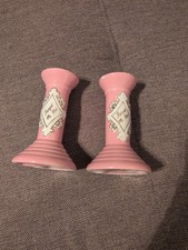 Vintage Forgot Me Not Candle Holders picture