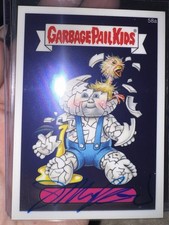 2014 Garbage Pail Kids Chrome Series 2 Crack Jack #58a Artist Auto John Pound picture