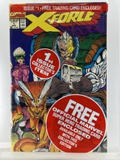X-Force 1 ~Est. High 9s ~New Condition ~CABLE CARD ~Unopened Polybag ~Key picture