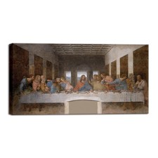 Pyradecor The Last Supper by Leonardo Da Vinci Canvas Prints Christian Wall D... picture