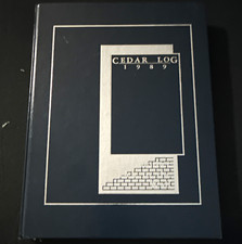 Vintage 1989 Cedar Crest High School Yearbook Cedar Log Lebanon Pennsylvania picture
