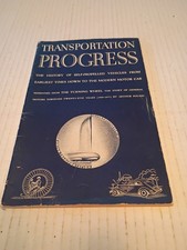 Vintage 1934 Booklet Transportation Progress General Motors by Authur Pound picture