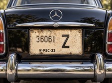 1933 Wisconsin Public Service Commission Vintage License Plate “Z”, Memorabilia picture