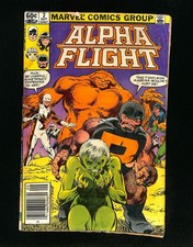 Alpha Flight #2 Newsstand Variant Marvel 1983 picture