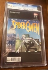 SPIDER-GWEN #1 12/15 CGC 9.6 WHITE- RAMOS -HIP HOP VARIANT -CHEAP SLAB picture