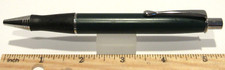 TERZETTI Explorer HEAVY BRASS Metal Large Click Top Ballpoint Pen- Green/CT picture