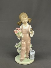 Lladro 5217 Spring Girl Porcelain 7.5
