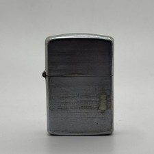 RARE Vintage 3 Barrel Hinge Blank Chrome 16 Hole Zippo Lighter Patent 2032695 picture