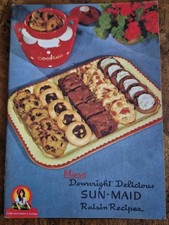 Vintage More Downright Delicious Sun-Maid Raisin Recipes Advertising Booklet USA picture