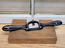 Early Stanley No. 54 Flat Handle Adjustable Mouth Spokeshave 2 1/8