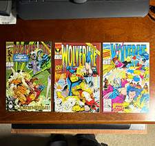 Marvel Comics Wolverine Comic Book Lot #41 #51 #55 (1991-1992) picture