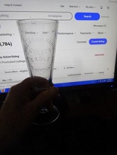 ANTIQUE PRE-PRO BEER GLASS 