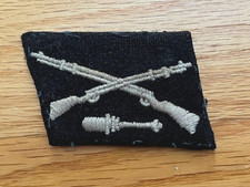 WW2 GERMAN Collar Tab for 36 Elite  Dirlewanger Brigade .  Uniform removed picture