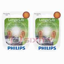 2 pc Philips Front Side Marker Light Bulbs for Plymouth Acclaim Caravelle rk picture