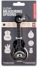 Kikkerland Guitar-Shaped Measuring Spoons | Set of 5 | NEW picture