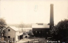 G95/ Ravenna Ohio RPPC Postcard C1910 Leiter Image Pump Station picture