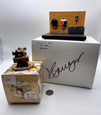 1979 Wee Forest Folk Miss Bobbin Halloween Mouse with (Stand autographed) picture