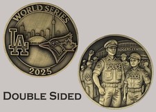 2025 World Series LA Blue Jays Rogers Centre Police Challenge Coin  J#38 picture
