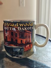 3D DEADWOOD SOUTH DAKOTA COLLECTIBLE MUG picture