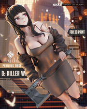 D: Killer Wife | 1/7 Scale Unpainted Resin Kit | NIKKE Goddess of Victory picture