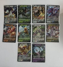 Pokémon TCG 10 Card Lot Arceus V, Pidgeot V, Hatterene V, Organguru V & More. picture