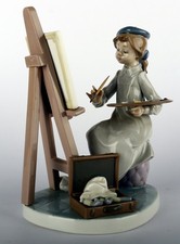 LLADRO PORCELAIN FIGURINE #5363 STILL LIFE RETIRED picture