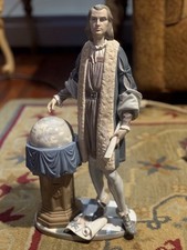 Signed Lladro 1432 Christopher Columbus Retired Limited Edition Figurine 16.5