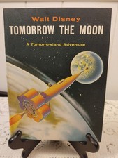 1959 Walt Disney Tomorrow The Moon Paperback Book Tomorrowland 48 Pages Rare (C) picture