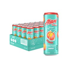 Alani Nu JUICY PEACH, Sugar Free, Low Calorie Energy 12 Fl Oz (Pack of 24) picture