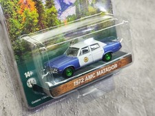 1/64 Scale 1972 Matador Police Car – Opening Parts Alloy Diecast Collectible picture