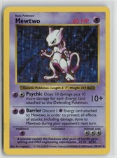 Mewtwo Holo Rare BSS 010/102 HP picture