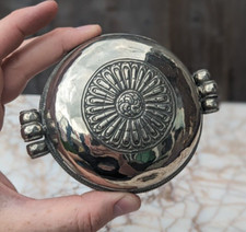 Antique Bhutanese Gau Prayer or Amulet Box Silver  - c1900 Bhutan picture