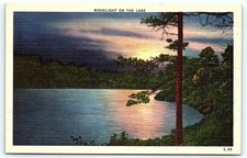 Postcard: Moonlight on the Lake picture