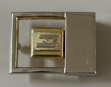 Vintage Burlington Northern Railroad Belt Buckle BN Railway Train Employee picture