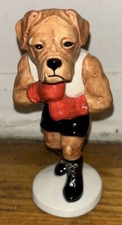 Royal Doulton 1998 Beswick It’s a Knockout Boxer Dog Sporting Character Figurine picture