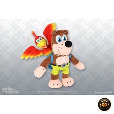 Banjo-Kazooie Duo Plush Set 23cm Bear 15cm Bird Bendable Wings Fangamer Japan picture
