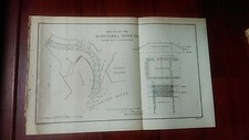 1892 Map Diagram of Schuylkill River, PA, Mud and League Isl, Plan of Pile Dike picture
