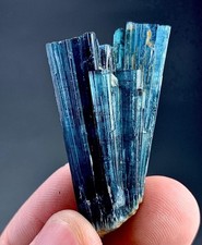 60 Carat Indicolite Tourmaline Crystal Specimen From Afghanistan picture