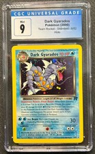 Graded Pokemon - Dark Gyarados (8/82) Team Rocket CGC 9 picture