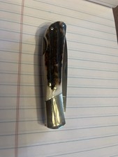 Fox N Hound Italy Lockback Genuine Stag Mint Vintage Pocket Knife picture