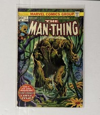 Man-Thing #1 Marvel Comics (1974) Bronze Age Key Issue Horror picture