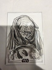 2024 Topps Star Wars Masterwork Sketch Card by Neil Camera #1/1 picture
