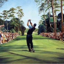 The Masters Vintage Golf Photo - Augusta National Memories - 11x14 Glossy Photo picture