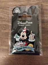 Disney Parks Happy Birthday Mickey Mouse Pin New In Package picture