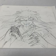 Inuyasha Anime Movie Production Sketch original sketch Demon Inuyasha picture