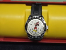1975 Mickey Mouse Bradley Men's Diver Watch In Original Box. 33 Mm picture