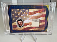 2025 POTUS A Word From the President Abraham Lincoln Handwritten Word Rare Ink picture
