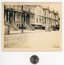 Vintage 1900's Pre-Quake photo / SAN FRANCISCO Victorian Homes Before Earthquake picture
