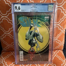 SILK #2 MARK BAGLEY 1:20 Variant Marvel Comics ‘92 CGC 9.6 2016 White Pages HTF picture